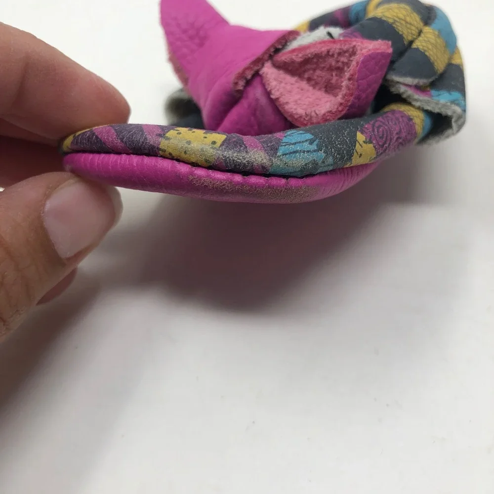 Freshly Picked Patchwork Sally Moccasins Baby 2 Infant Pink Disney  Leather